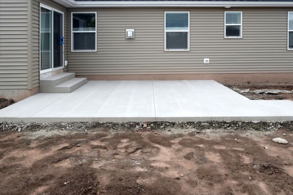 Cement Pad Installation in Huntersville