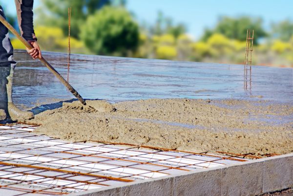 Cement Slab Laying in Huntersville