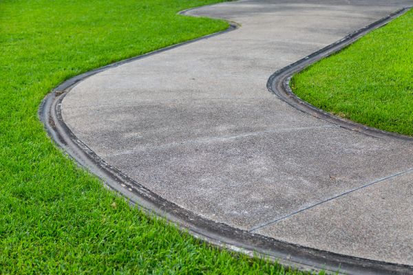 Concrete Sidewalk Construction in Huntersville