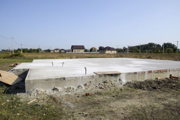 Barn Slab Installation in Huntersville