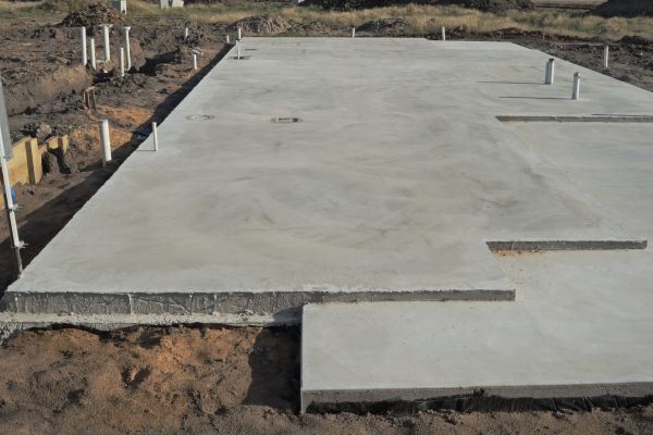 Slab Foundation Construction in Huntersville