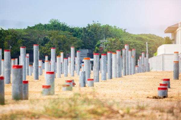 Cost of Concrete Pile Installation in Huntersville