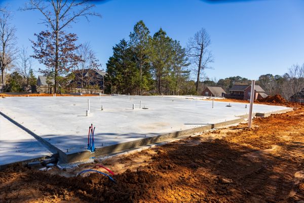 Concrete Slab Construction in Huntersville