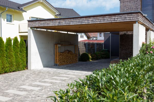 Carport Pad Construction in Huntersville