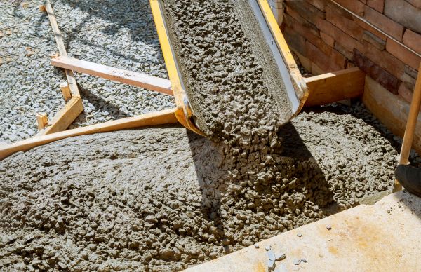 Cement Walkway Pouring in Huntersville