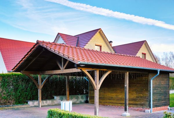 Carport Base Construction in Huntersville