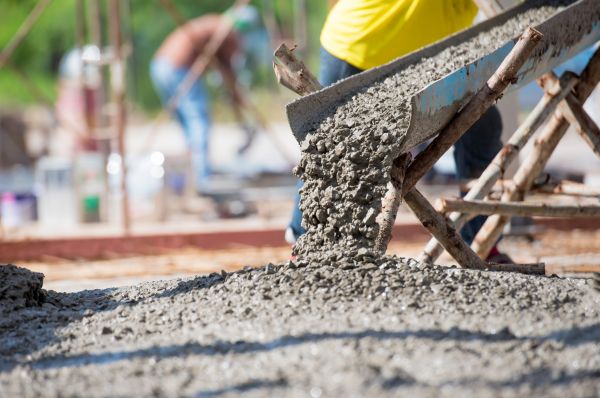 Outdoor Concrete Pouring in Huntersville