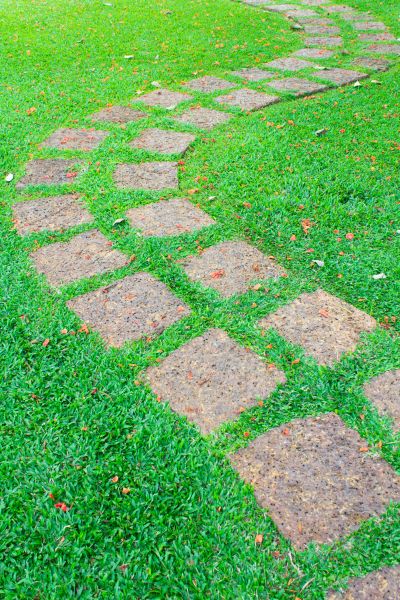 Backyard Pathway Construction in Huntersville